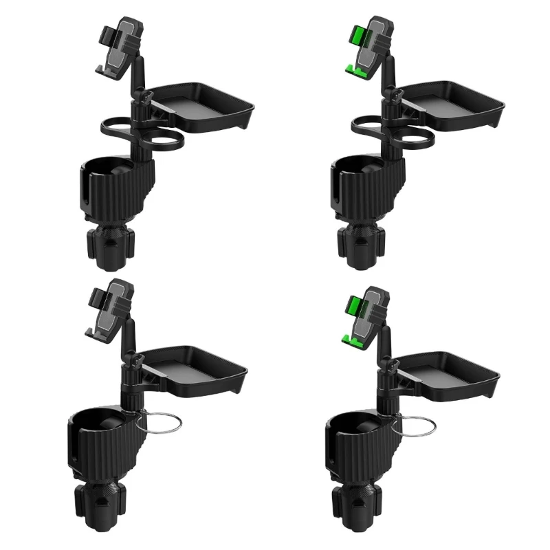 

ABCD Truck Drinking Bottle Bracket Rotatable Coffee Water Cup Holder Rack Sunglasses Dining Table Shelf Tray Organizer