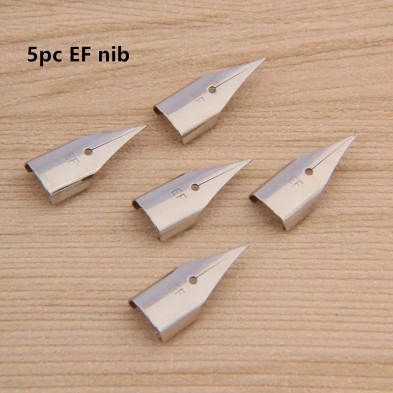 Набор перьевых ручек Chouxiongluwei из нержавеющей стали, 5 шт.