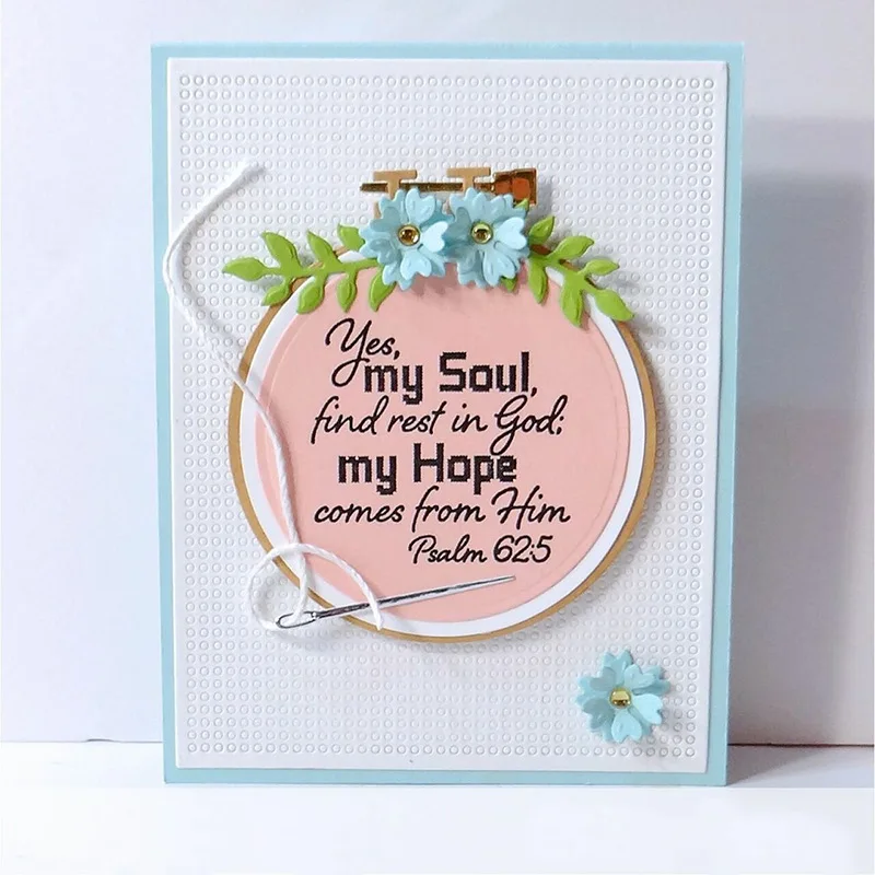 Metal Cutting Dies Rectangular Knitted Frame Photo Album Scrapbooking Clear Stamps Craft Stencils for Decoration Card Making |