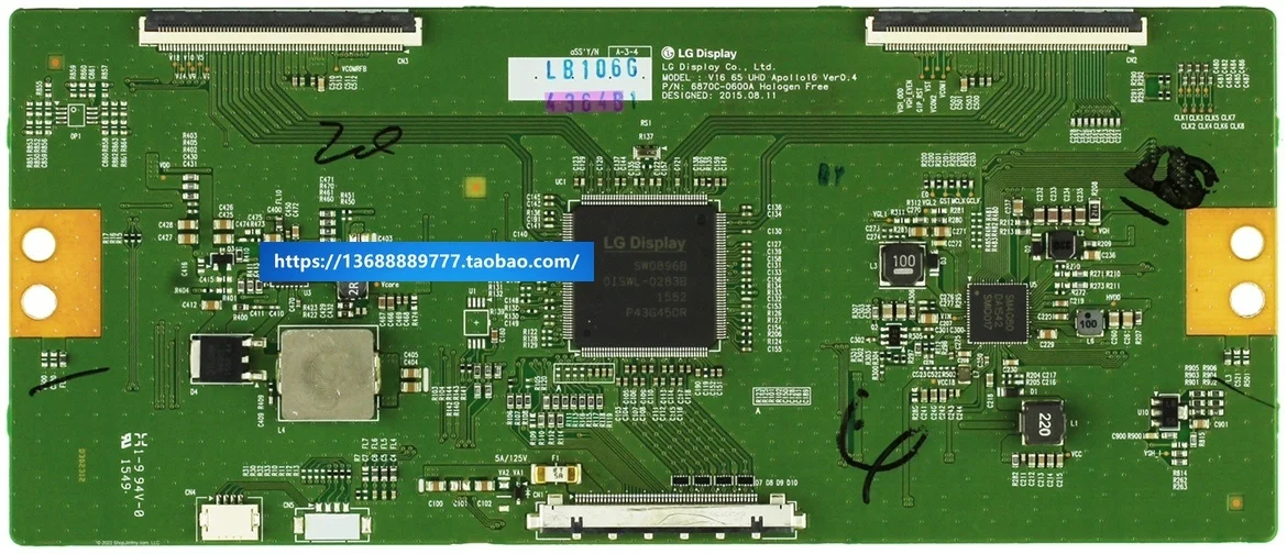 

LG 6871L - 4364B ( 6870C - 0600A ) T - Con Board