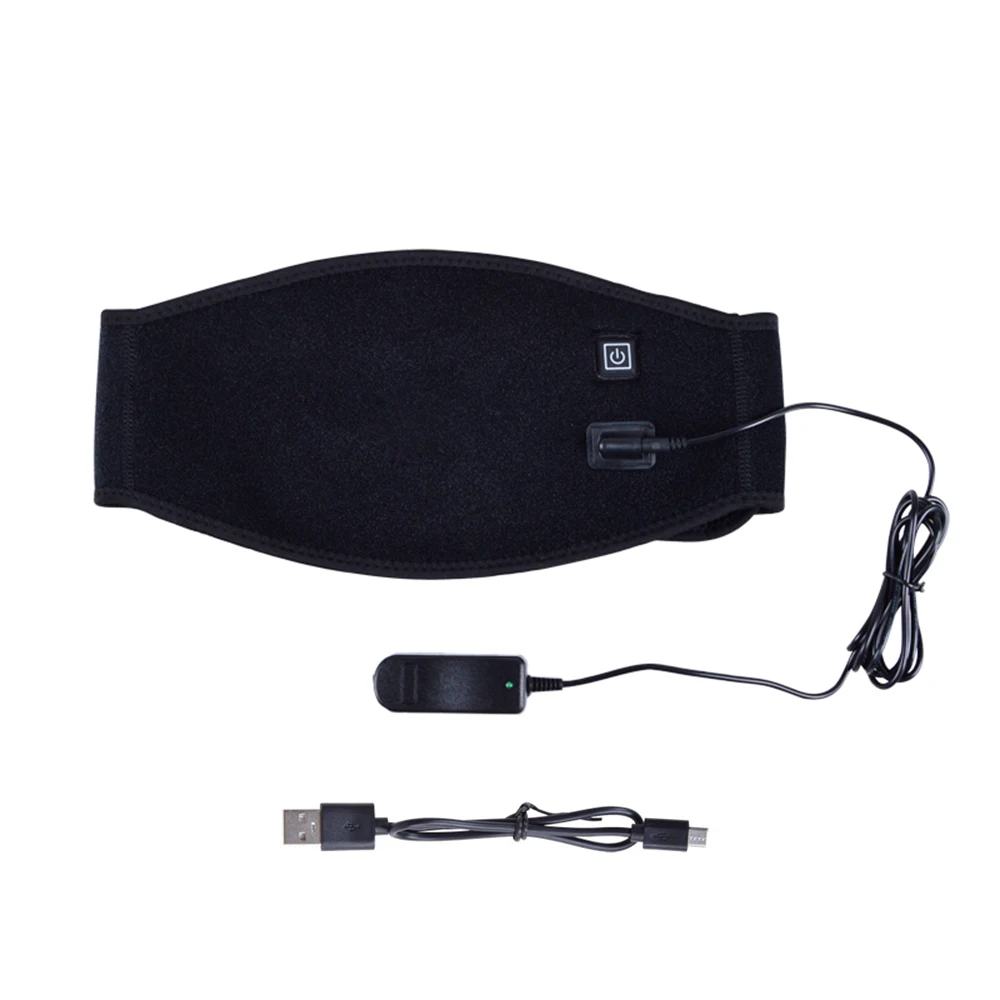

Outdoor Winter Heating Waist Pad Electric Adjustable Waist Belt Wrap Washable Thermal Heating Waist Support Belt Cold-Proof