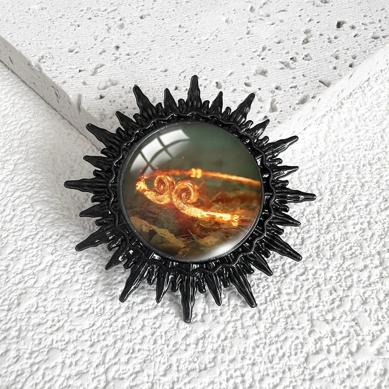 Черная Брошь Wukong Булавка Унисекс Модный Аксессуар Для Шапок Одежды Галстуков