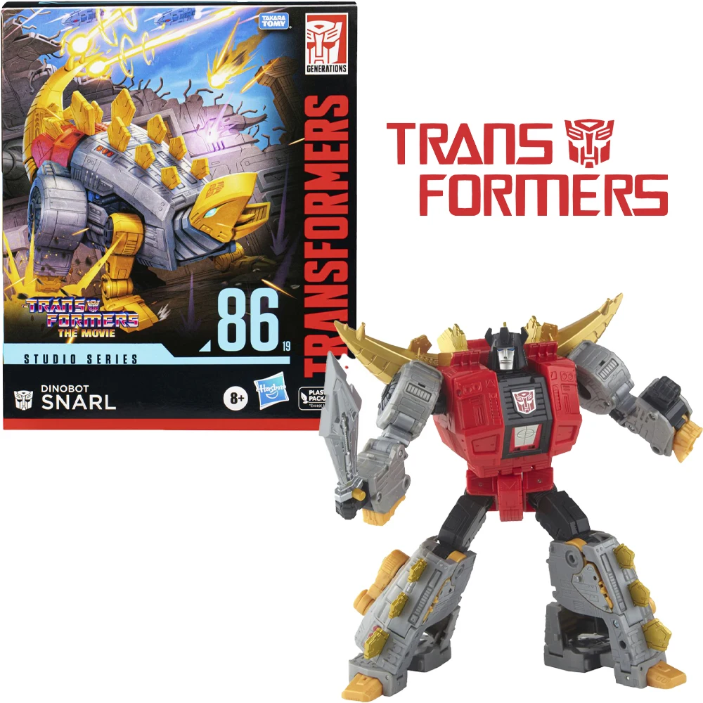 [в наличии] Hasbro Transformers Studio Series: Leader 86-19 Dinobot Snarl Модель игрушки Аниме Подарочные