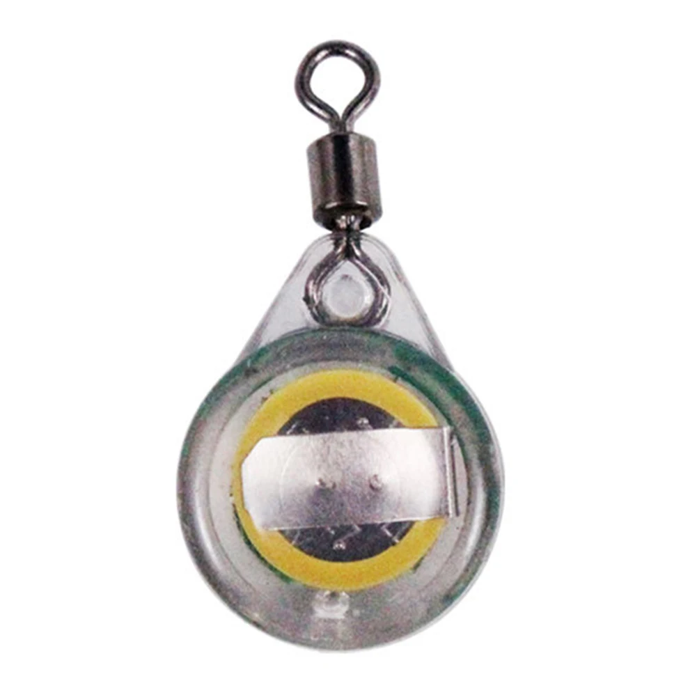 

Mini Fishing Lure Light 3-color LED Underwater Fisheye Shape Night Fishing Bait Luminous Lures Fish Attraction Lamp Waterproof