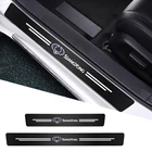 4 шт., наклейки на пороги, защитные аксессуары для SsangYong Actyon Korando Rexton Kyron Rodius Tivoli Musso