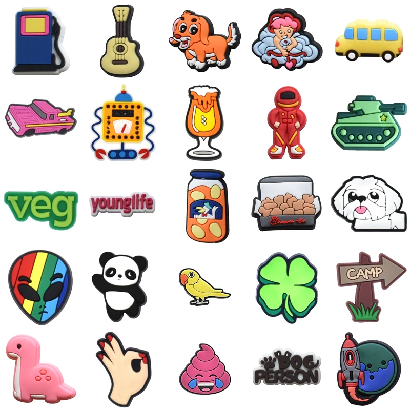 

Women Charm Shoes Accessories Boy Shoe Charms Packs Kids Set Jeans Girl Wholesale Bulk Decorations for Croc Gifts Men Para Pins