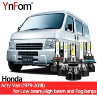 ynfom honda special led headlight bulbs kit for acty van tc vh hh 1979 2018 low beamhigh beamfog lampcar accessories