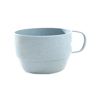 201 300mlfood grade wheat straw eco friendly breakfast drinking cup coffee tea milk mug with handle drinkware home office nordic