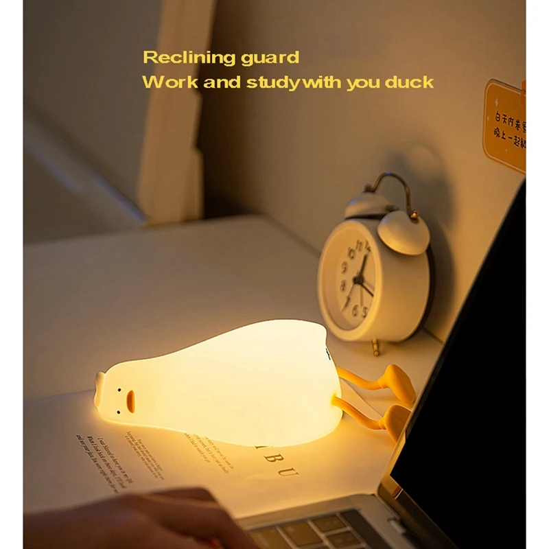 Promotion! Cute Night Light For Kids Room Duck LED Nightlight Nursery Lamp Toddler Baby Girls Boys Children Gift Bedroom |