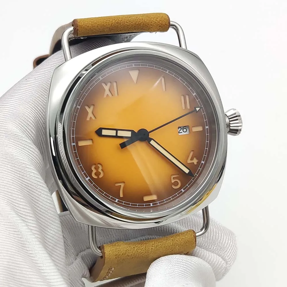 Мужские классические повседневные часы удобный кожаный ремешок корпус из