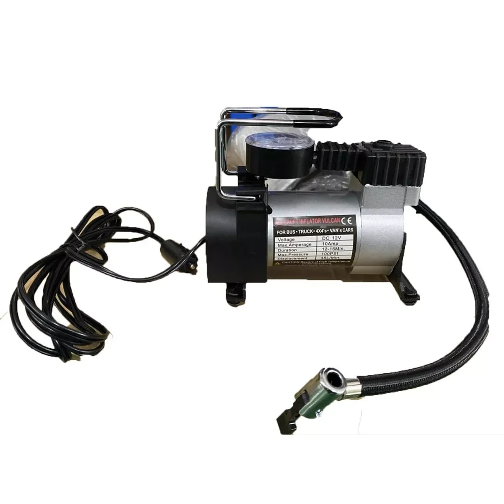 

Universal 12V High-Power Car Double-Cylinder Inflator Pump Air Compressor Inflator Portable 150psi Car Tire Pump car Accessories