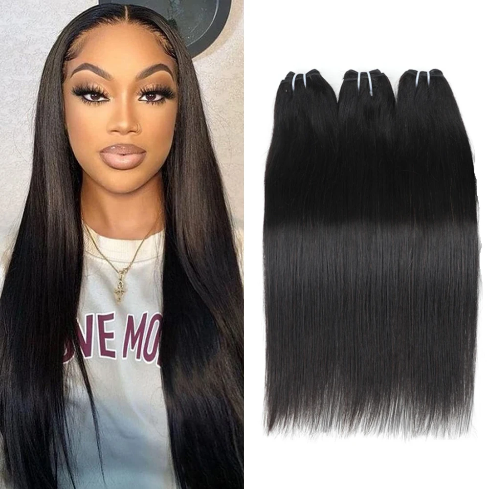 Пучок человеческих волос прямые человеческие волосы пучок s 1/3 шт./партия