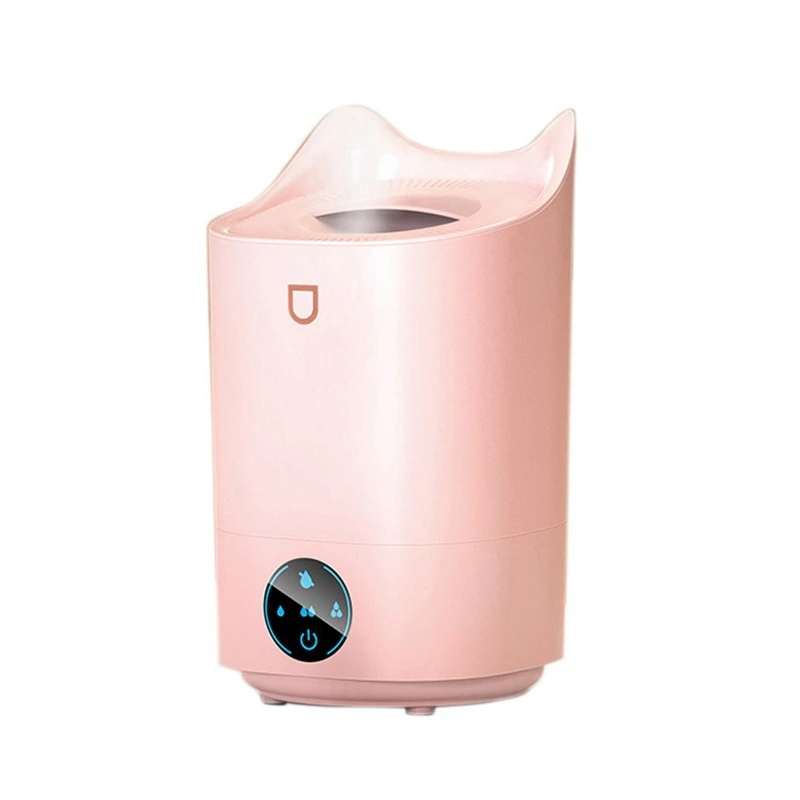 

4100Ml Smart Silent Double Jet Humidifier Portable Air Diffuser for Home Large Capacity Air Humidifier(Pink)US Plug