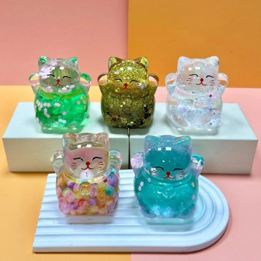 Nagaya Fortune Cat ярких цветов куклы-кошки блестящие милые куклы настольные украшения