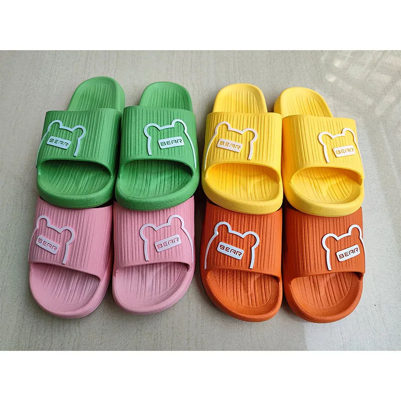 

New Summer Women Thick Platform Bathroom Home Slippers Men Soft Sole Eva Indoor Slides Sandals Non-Slip Flip Flops Chanclas