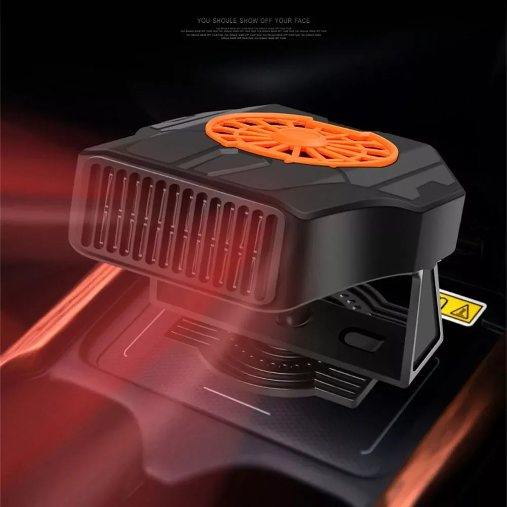 

IN 1 12V/24V 120W Car Heater Cooling Heating Fan Portable Dryer Windshield Defogging Demister Defroster