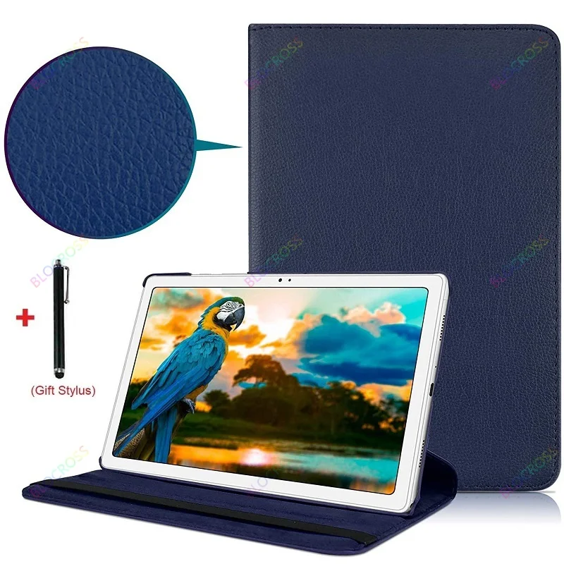 

Stand PU Leather Case for Samsung Galaxy Tab A7 Lite 8.7" T220 T225 SM-T220 SM-T225 2021 Tablet 360 Degree Rotating Cover Film