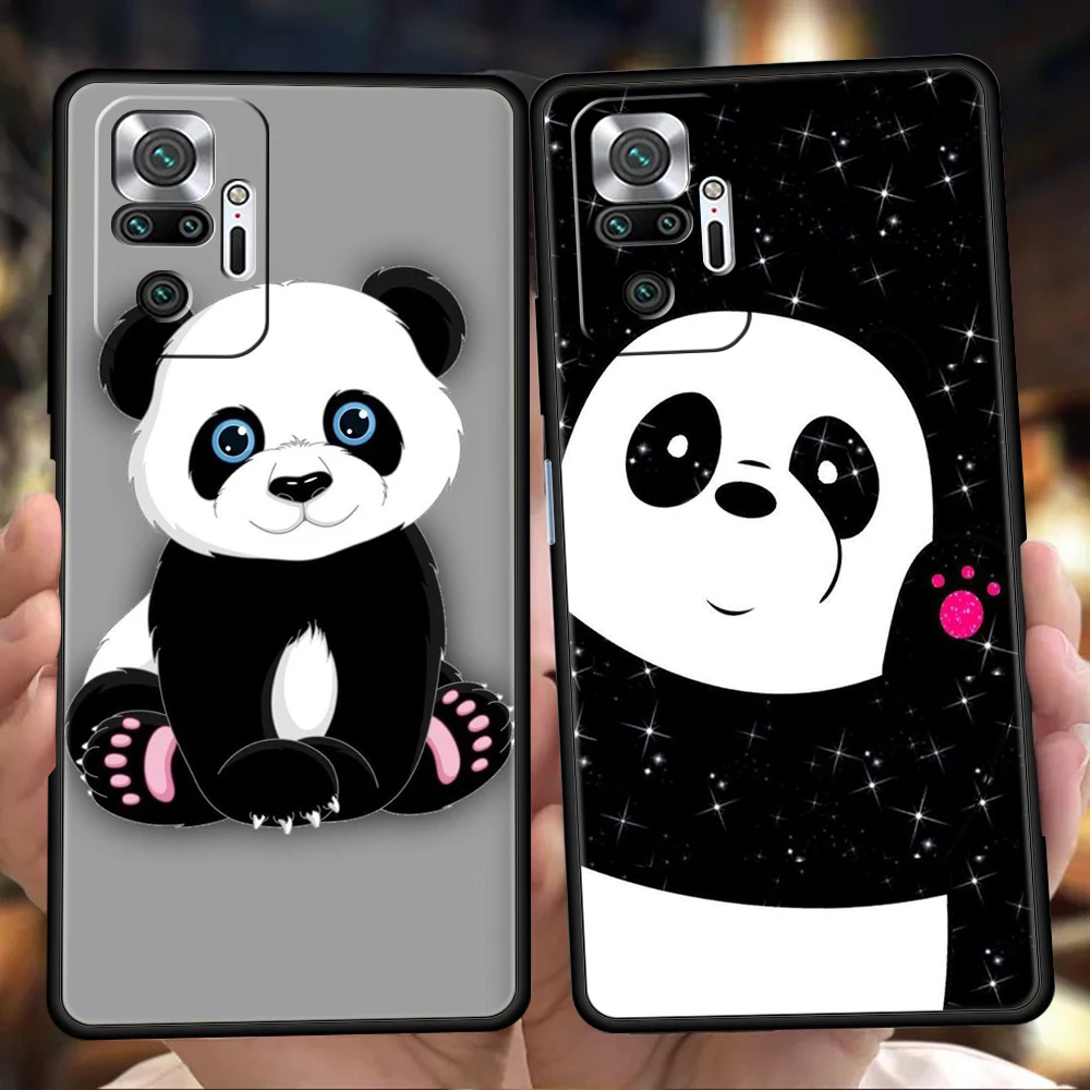 

Bubududu Panda Phone Case for Xiaomi Redmi NOTE 12 Pro K40 K50 Gaming 8A 9T 9A 9C Note 8 8T 9 9S 10 11 Pro Plus Soft Shell Capas