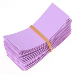 

100/200/500 шт. батарея AA, ПВХ термоусадочная трубка, ширина 23 мм, длина 53 мм, изолированная пленка, защитный чехол, пакет, провод, кабельный рукав