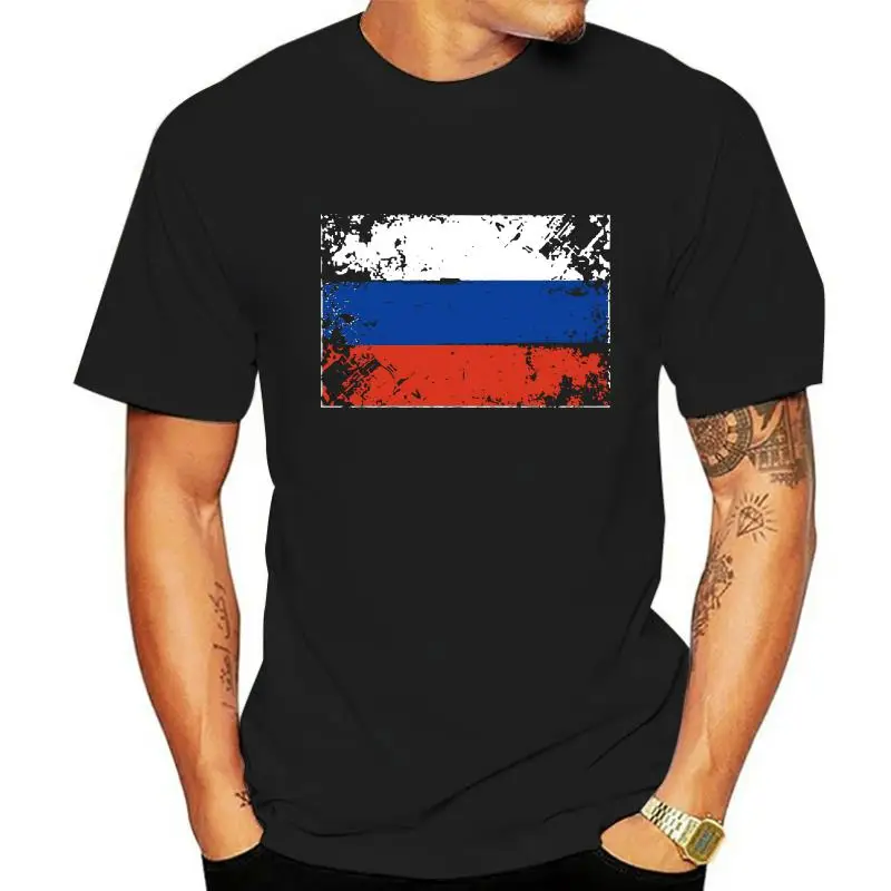 Рубашка с российским флагом для мужчин рубашка футбола 2020