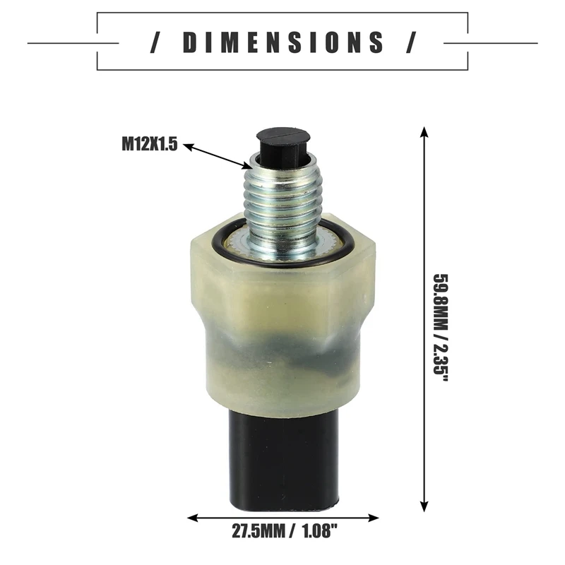 Automotive Engine Oil Pressure Sensor For BMW X4 2015-2018 F31 F30 F10 F20 F35 X1 20I E84 12617595724 12618613333