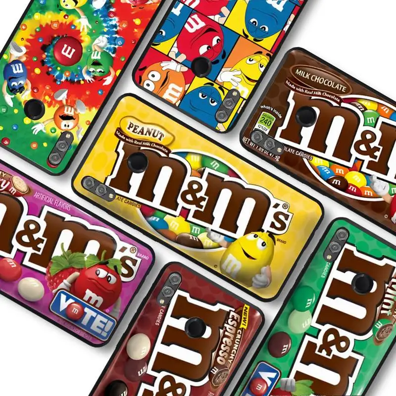 

M&M's Chocolate Nutella Bottle Phone Case For Huawei honor 10Lite 10i 20 8x 10 for Honor 9lite 9xpro Back Coque