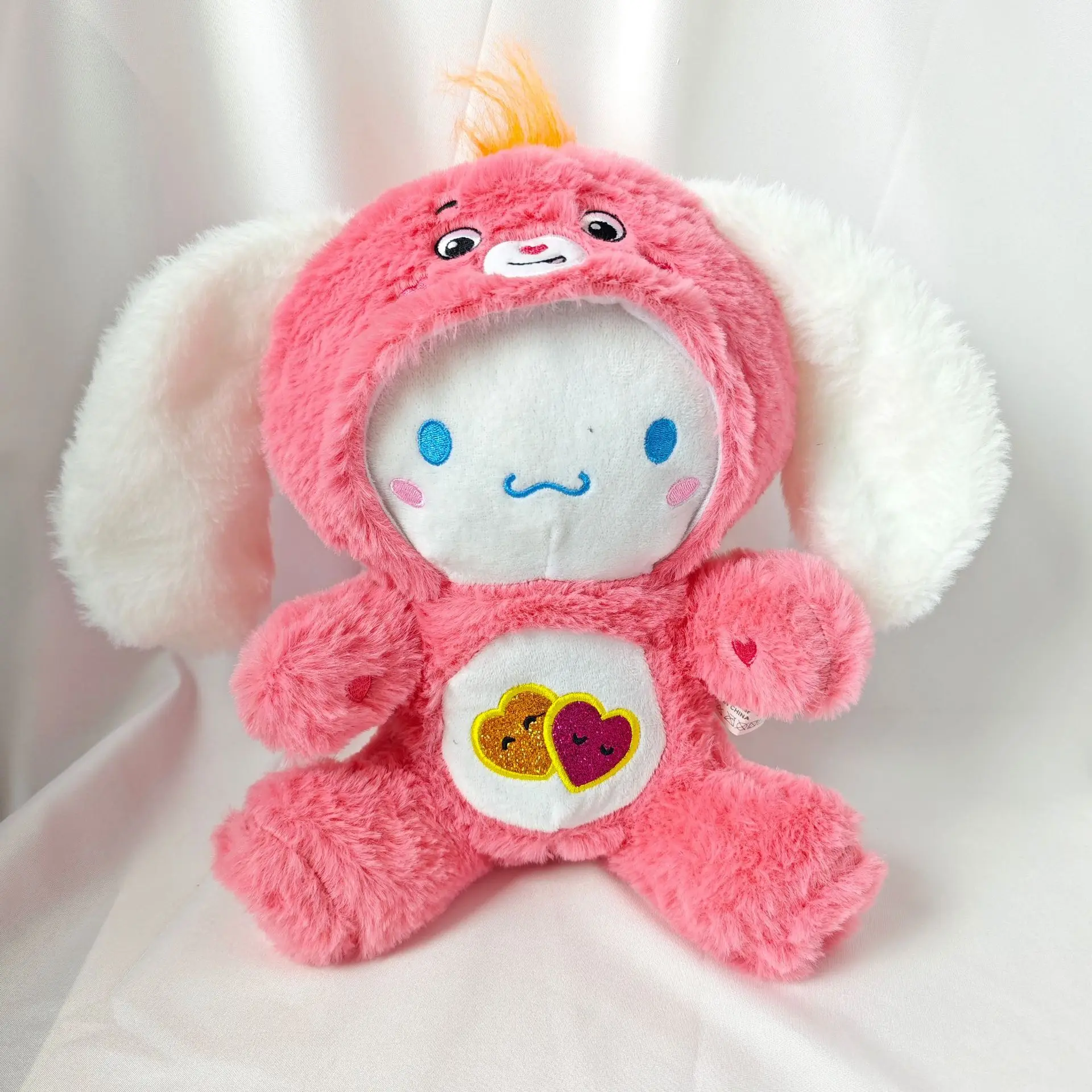 Новая плюшевая кукла 25 см Sanrio Hello Kitty маскировка Care Bear Happy тряпичная удобная
