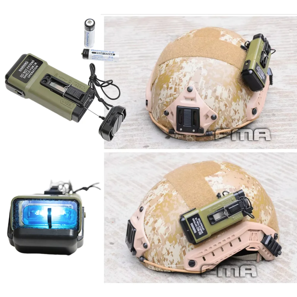 Функциональная версия фонарика MS2000 модель тактического шлема для походов и