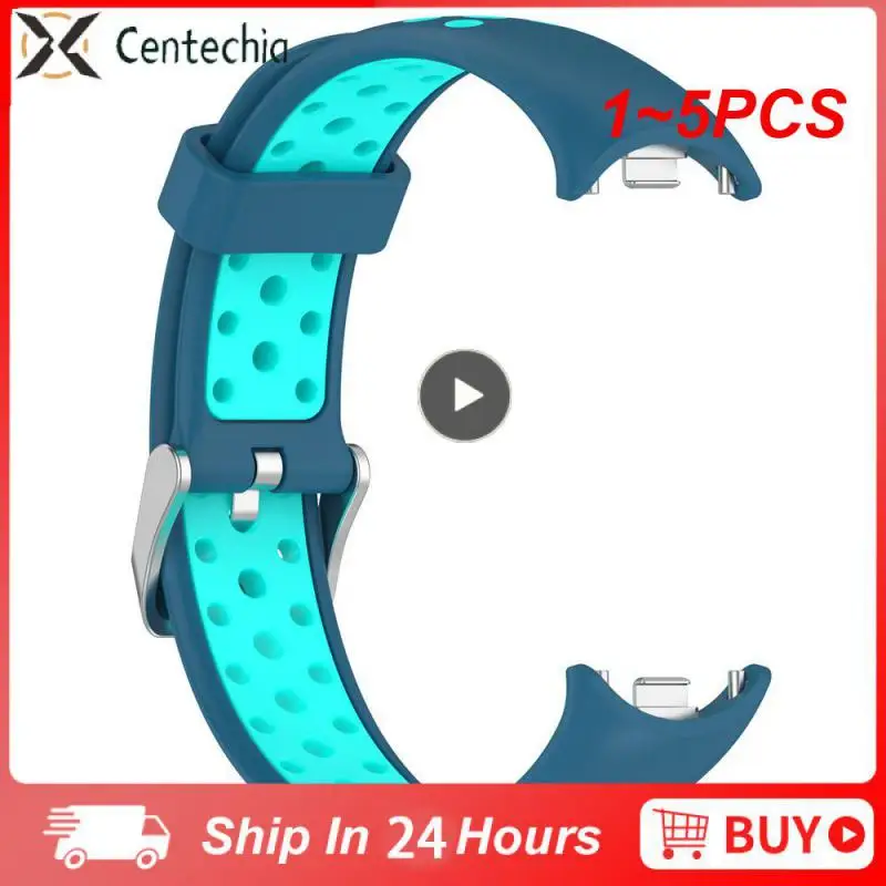 

1 ~ 5 шт. двухцветный ремешок для часов 2, силиконовый ремешок для умных часов, ремешки, спортивный ремешок, браслет для часов 2 Lite