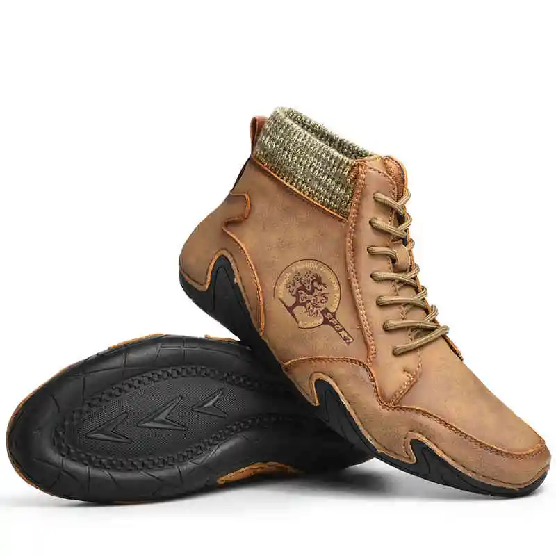 

Теннисные кроссовки мужские без кожи, высокие кеды, маскированная кожа, Повседневная модная обувь, классические туфли