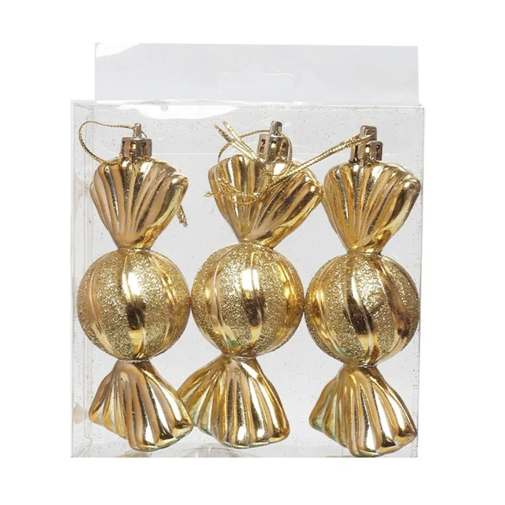 Нет Рождественская елка 3 шт./упак. 6*12 см Рождественские украшения Особняк