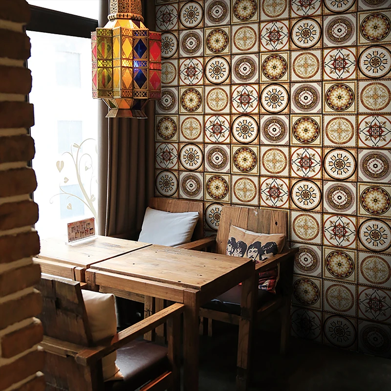 Цветные художественные водостойкие наклейки для настенной плитки подходят