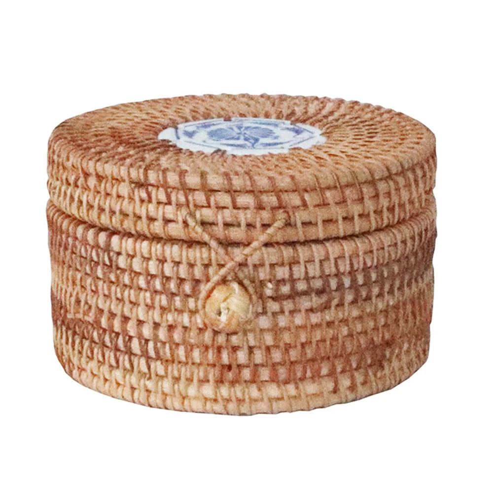 

Basket Storage Rattan Tea Woven Boxfruit Tank Bread Tray Toiletbaskets Picnic Veggie Centerpiece Countertop Serving Bowl Vanity