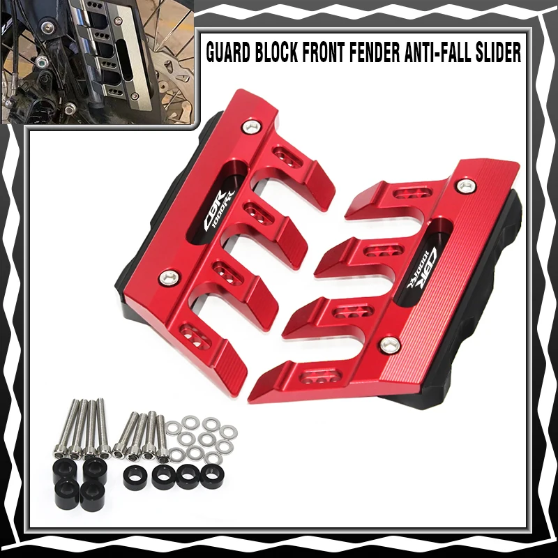 

For HONDA CBR1000RR CBR 1000RR Motorcycle Mudguard Front Fork Protector Guard Block Front Fender Anti-fall Slider Accessories