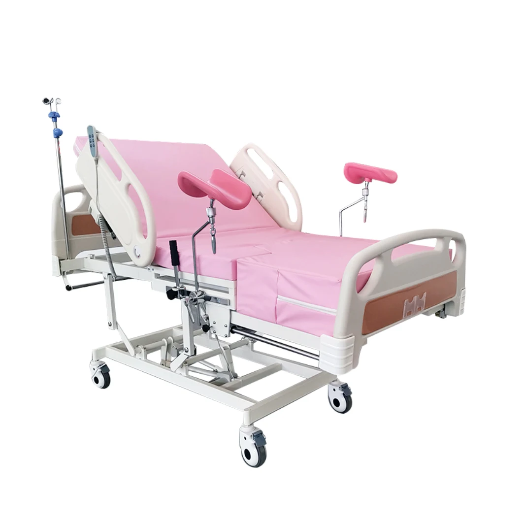 

HFD-23 Hospital Medical Electric Gynecological delivery bed Gynecology Exam Delivery Table
