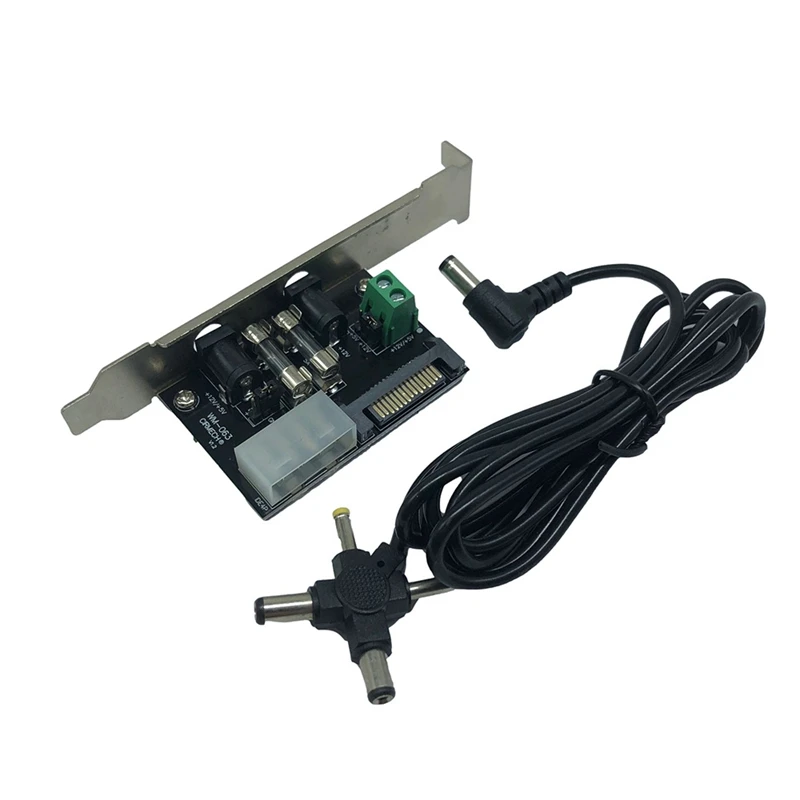

Computer Atx Power Outlet Board Chassis is Externally Connected with DC Baffle 12V5V Power Module Accessories