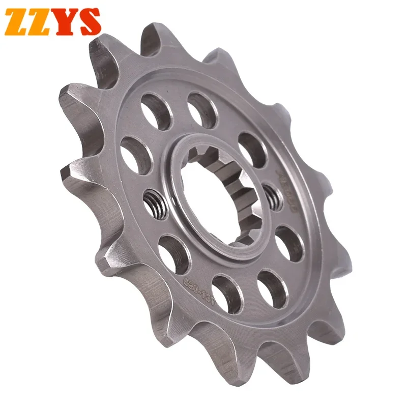 520 13T Зубная передняя звездочка звездное колесо шестерня для Suzuki Off Road GSX250 GSX250E GSX