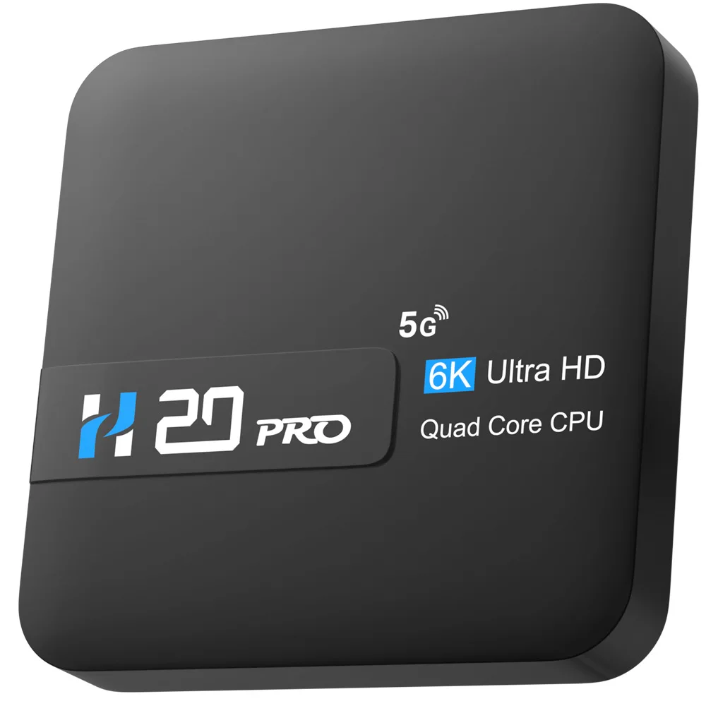 Приставка Смарт-ТВ H20PRO Android 10 0 2 + 8 Гб Allwinner H616 4 ядра ГГц