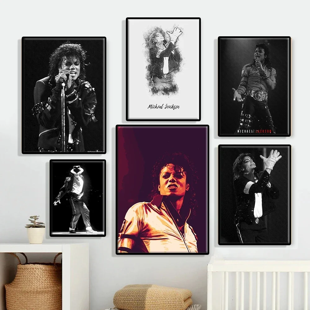Постеры и принты Майкла Джексона для классических концертов космических