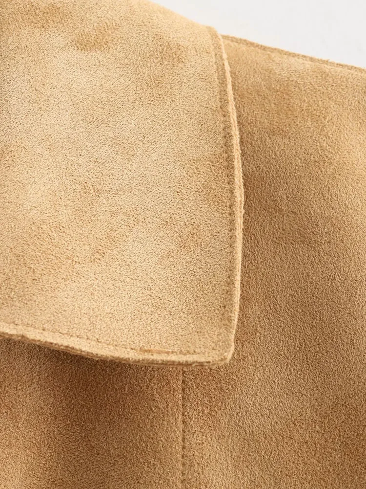 VigoCasey 2025 весеннее женское однотонное пальто женская однобортная куртка с длинным