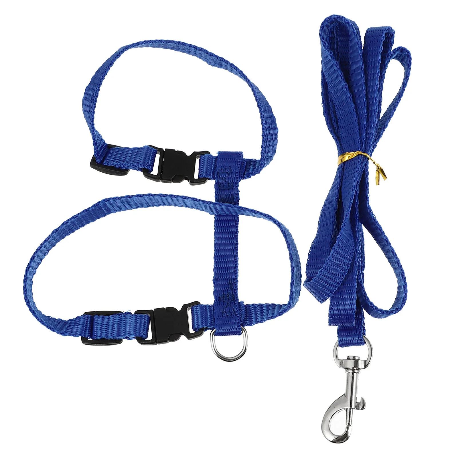

Adjustable Rabbit Walking Running Harness Leash Supplies (Sky-blue)