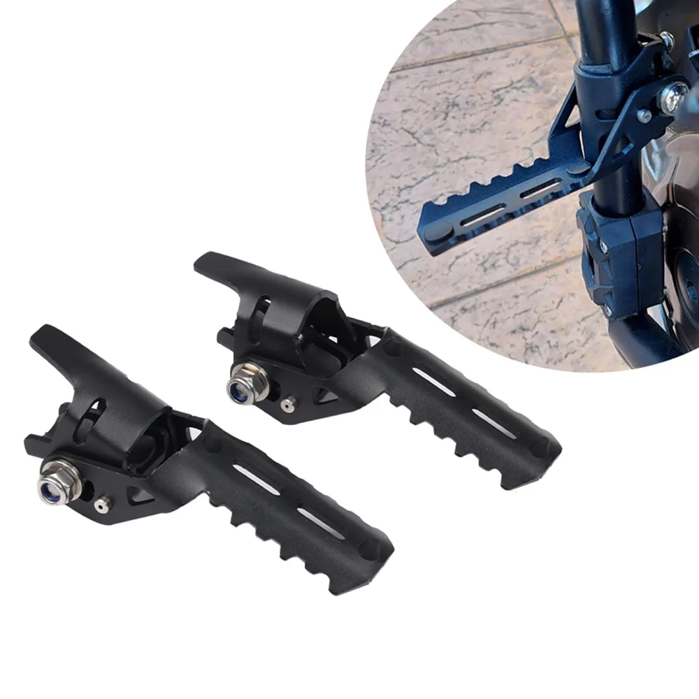 

Universal Motorcycle Modified Pedal 22mm 25mm For R1250GS R1200 GS adv Front Foot Nail Folding Pedal Clip Bumper Pedal