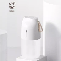300ml air humidifier usb rechargeable wireless dual sprayer aroma water mist diffuser light umidificador