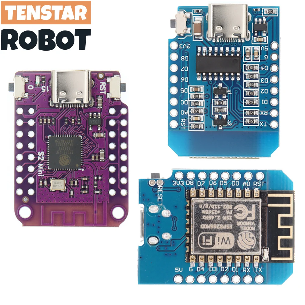 TENSTAR ROBOT ESP32 S2 Mini WIFI Board AliExpress 