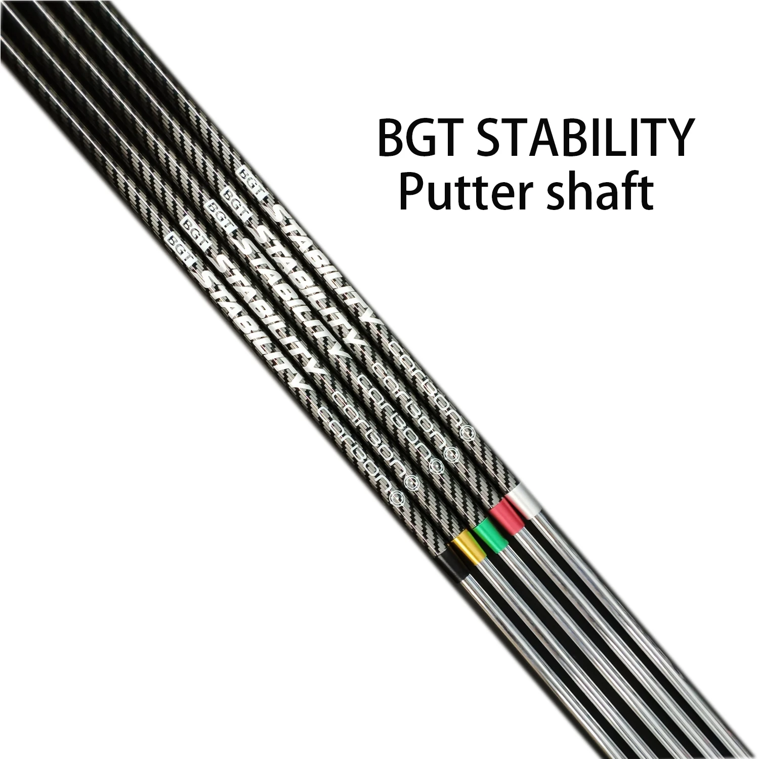 

New Golf Putters Shaft BGT STABILITY Tour Adapter Golf Clubs Shaft Stability Carbon Steel Combined Free Assembled Grip