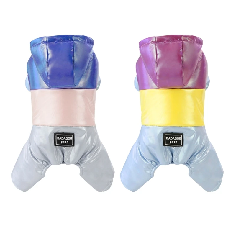 

Зимняя одежда для собак, пуховик для собак, водонепроницаемое пальто с капюшоном, комбинезон для собак, зимнее пальто, толстовка, одежда для ...