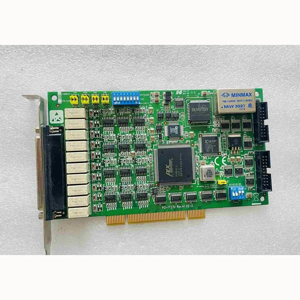 Фото Карта аналогового вывода Perfect Job PCI-1727U 14-бит, 12-канальная, цифровая плата сбора данных ввода-вывода PCI-1727U-AE №3