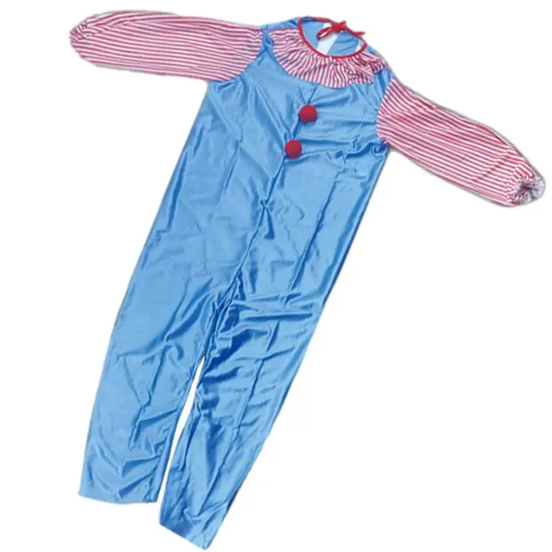 

Костюм клоуна на Хэллоуин, страшный костюм клоуна, комплект детской одежды с шариками, наряд для ролевых игр, платье на Хэллоуин, товары для ...