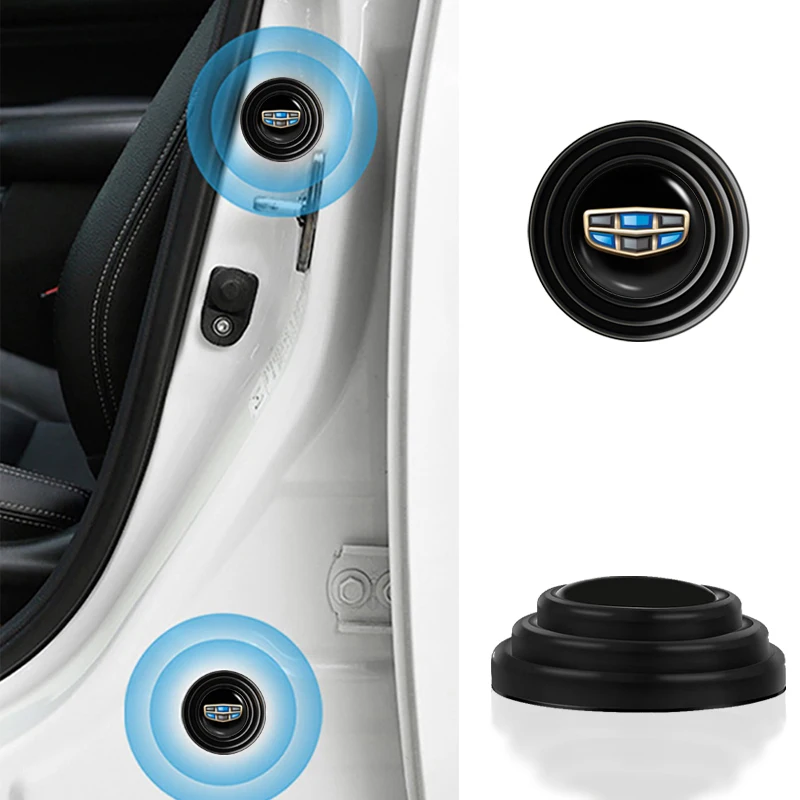 

4Pcs Car Door Shock Stickers Absorber Shock Pad for Geely Coolray Geometry CK Monjaro Tugella 2022 Okavango Boyue Accessories