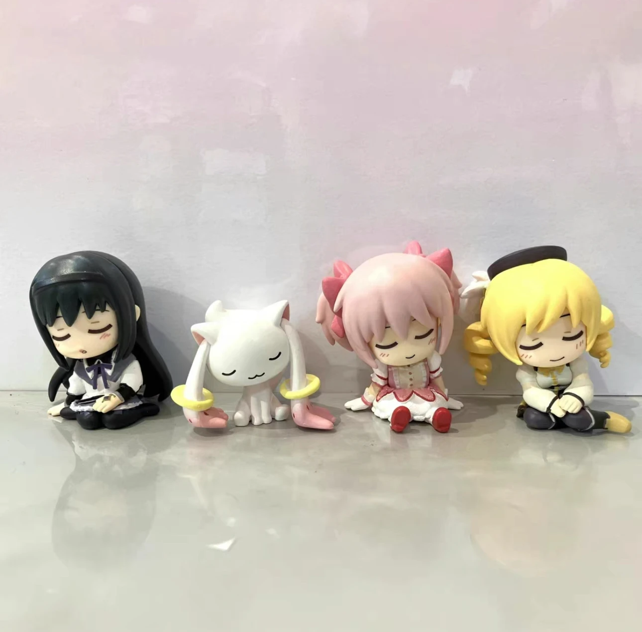 Фото Фигурка Puella Magi Madoka Magica Kaname Madoka Tomoe Mami Akemi Homura Incubator Gashapon Модель игрушки №5